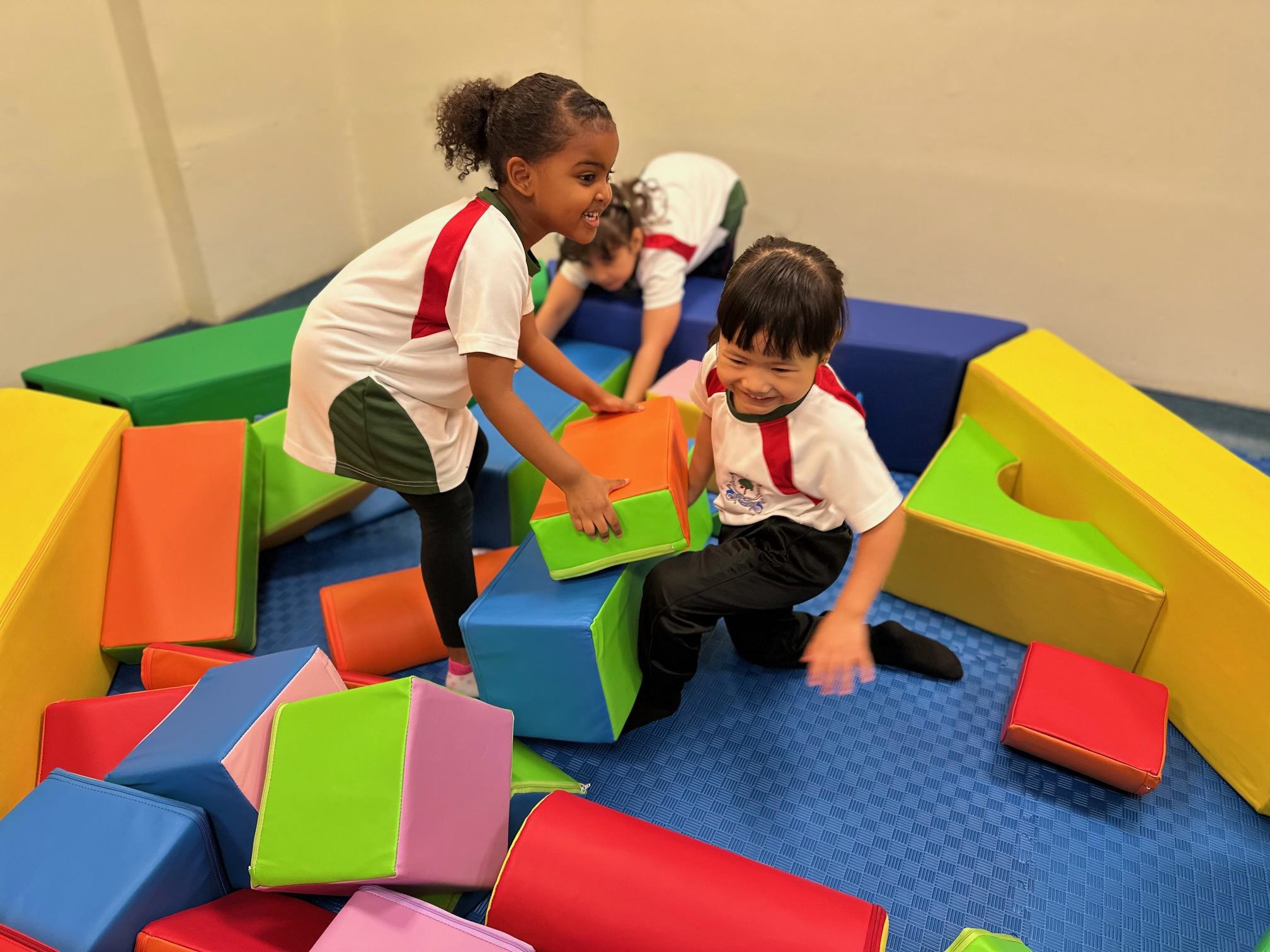 The EYFS soft play area