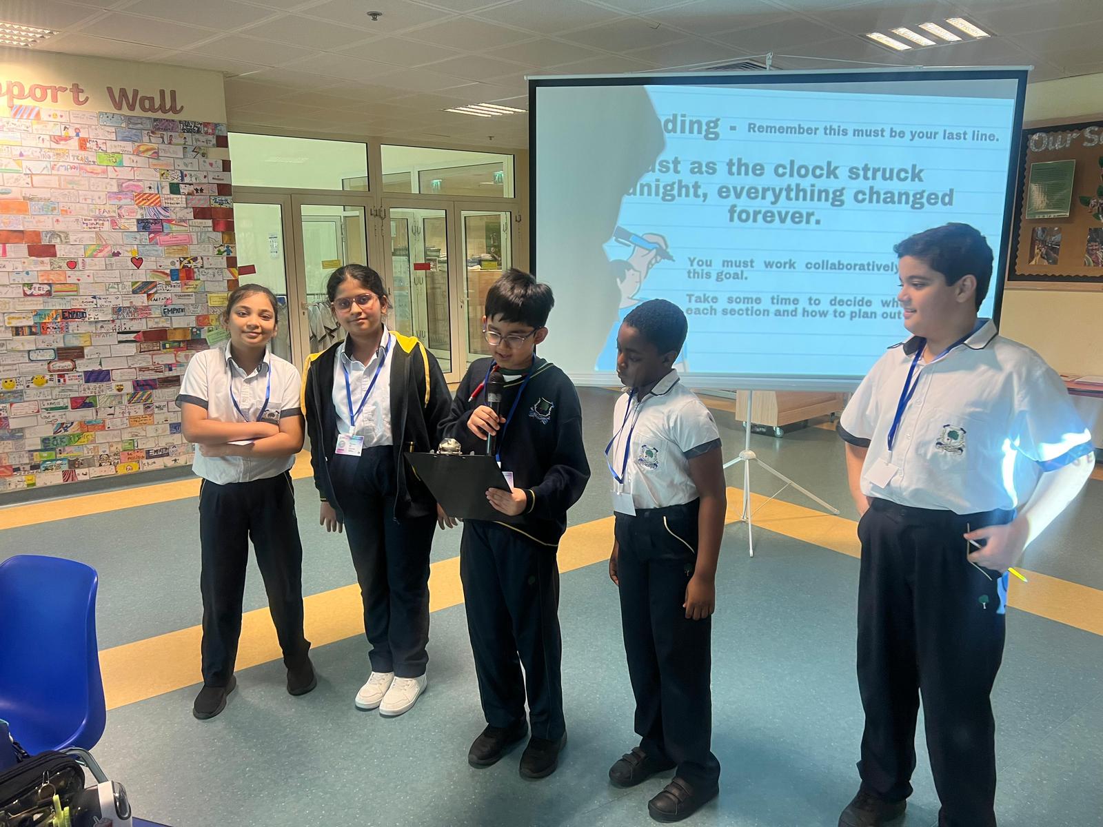 UKS2 Inter-Newton Creative Writing Event