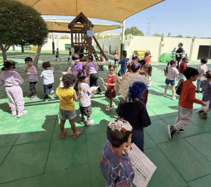 Crazy Hair and Class Colour Day